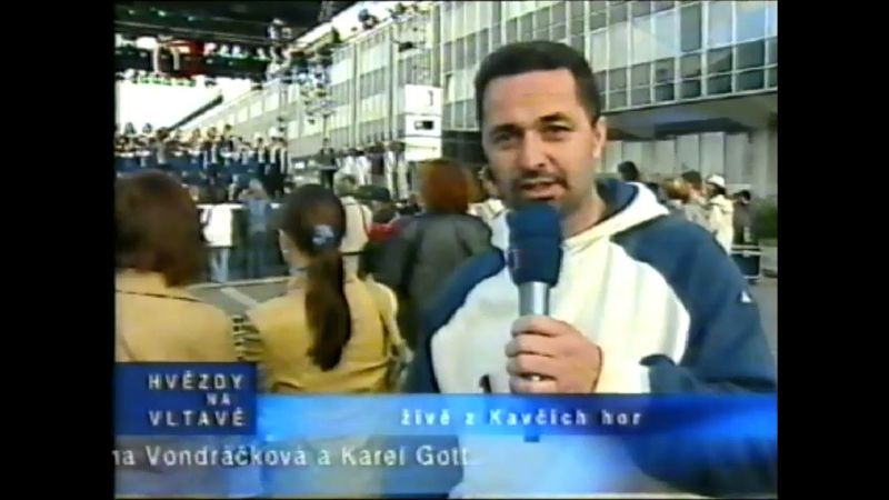 ČT1 - Upoutávka na koncert Hvězdy na vltavě, znělka ČT1, reklama - 4.10.2003