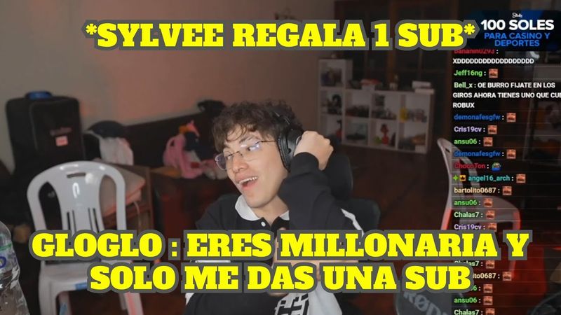 SYLVEE LE DA SU REGALO DE CUMPLEAÑOS A GLOGLO Y ÉL LE DICE TACAÑA