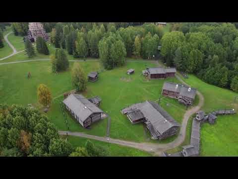 Вид на Архангельск и окрестности с дрона