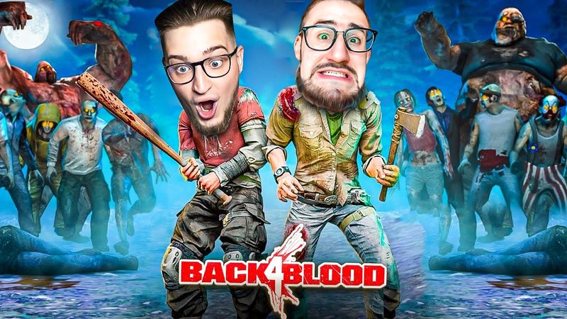 100.000 ЗОМБИ ПРОТИВ БАНДЫ ЮТУБА! ЭТО ЛУЧШИЙ ШУТЕР ПРО ЗОМБИ АПОКАЛИПСИС! Я В ШОКЕ! (BACK 4 BLOOD)