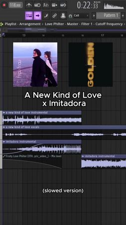 a new kind of love x imitadora - @KMR DJs #fyp #viral #transition #ma...