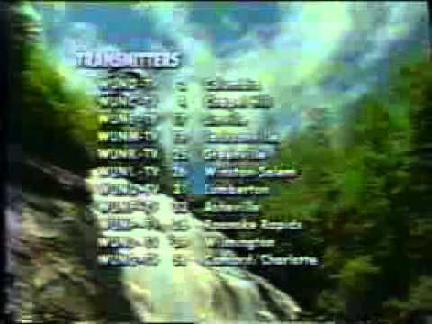 University of North Carolina Television Sign-off from Summer 1999