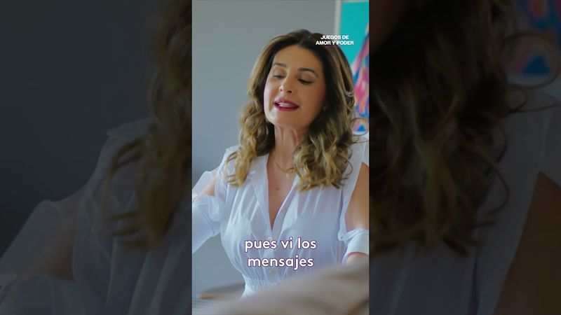 Inés encara a Enrique por continuar su relación con Karina #JuegosdeAmoryPoder #Uninovelas