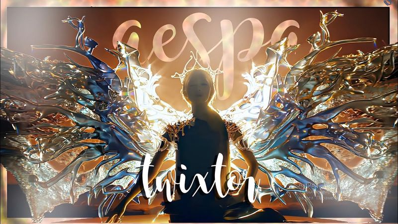 TWIXTOR CLIPS 4K aespa Armageddon' MV