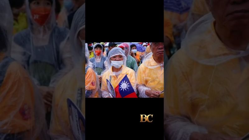 Taiwanese rally for and against the recall of opposition lawmakers seen as close to China