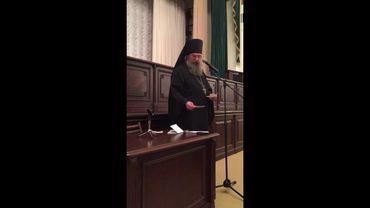 Беседа в МДА «Оптина - прошлое и настоящее». Архимандрит Мелхиседек. 10.01.17 ч.2