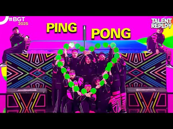 Italian Dance Meets Ping-Pong! | BGT 2025 FINAL