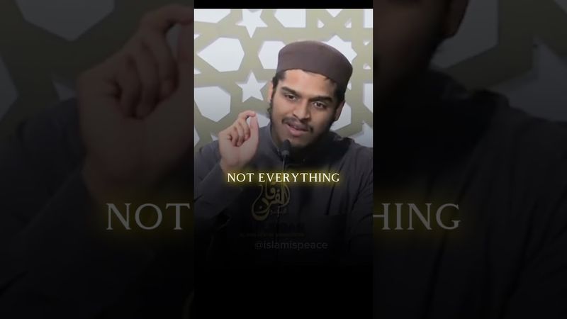 Every thing happens for a reason - Hisham Abu Yusuf