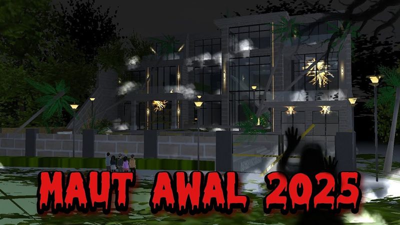 MAUT AWAL 2025 || HORROR MOVIE SAKURA SCHOOL SIMULATOR
