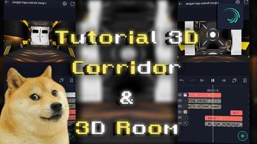 Tutorial 3D Corridor and 3D Room ||Alight motion