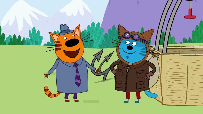 Три кота | Фестиваль воздушных шаров | Мультфильмы для детей | Серия 134 🎈🎈🎈