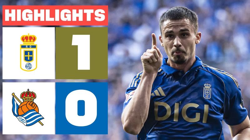 REAL OVIEDO 1 - 0 REAL SOCIEDAD | RESUMEN LALIGA EA SPORTS