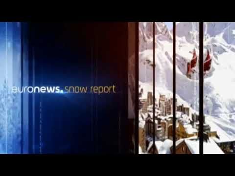 Заставки "Snow Report" (Euronews, 1999-2023)