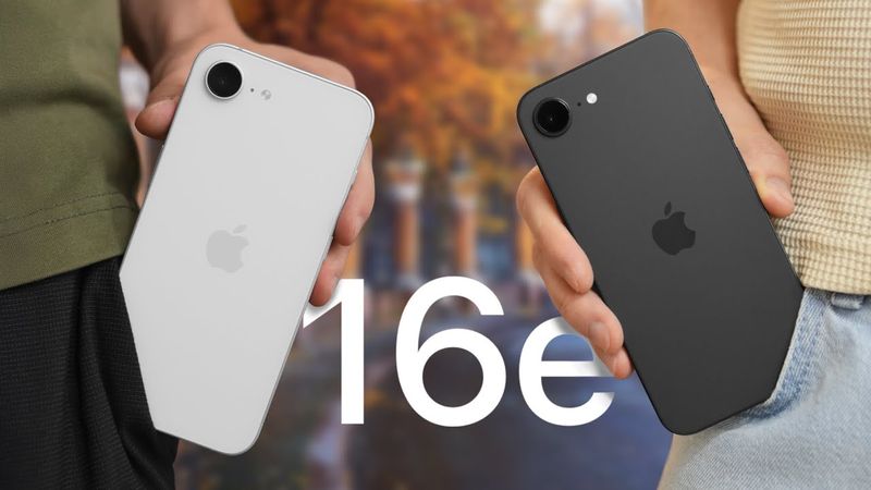 iPhone 16e в реальной жизни