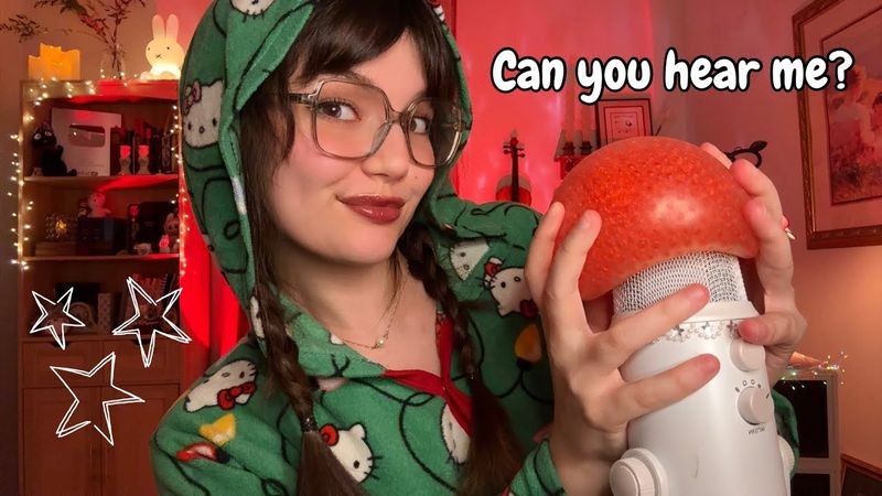 ASMR ORBEEZ BALL ON THE MIC TRIGGER (Intense Mic Triggers, Whispers to Soft Spoken)