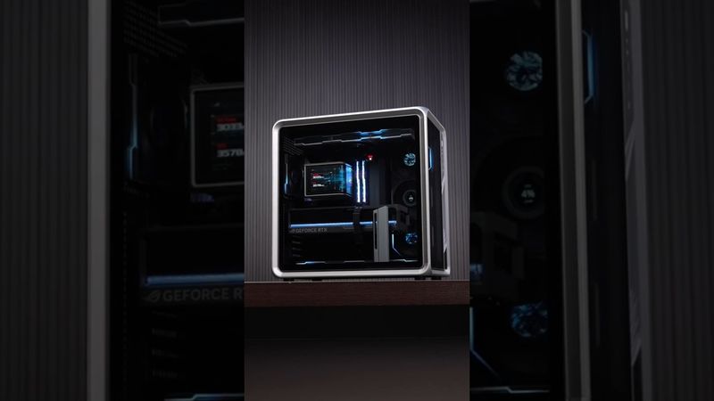 RYZEN 9 9950X3D + RTX 5090😵 Ultimate 8K👍 Gaming PC Build🤴 #pcbuild #gaming #asmr #rtx #amd #tech