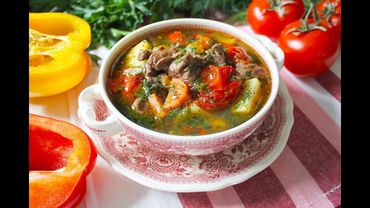 ШУЛЮМ ИЗ ГОВЯДИНЫ с копчёными рёбрышками