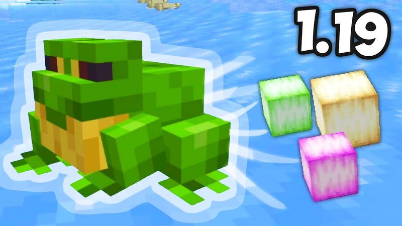 НОВЫЙ БЛОК - Лягушачий свет в МАЙНКРАФТ 1.19
