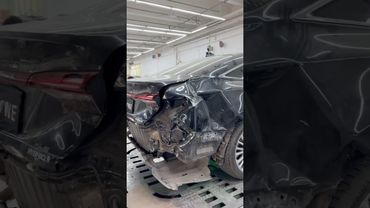 Avalon Rear Fender Crashed Restoration!