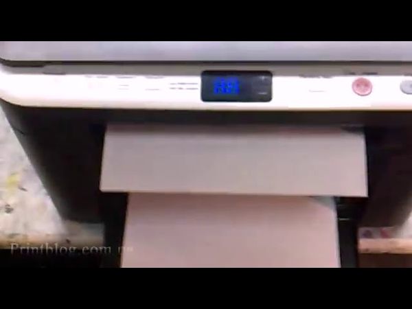 Firmware version Samsung SCX-3200, 3205, 3207, 3200W, 3205W_part 1.avi