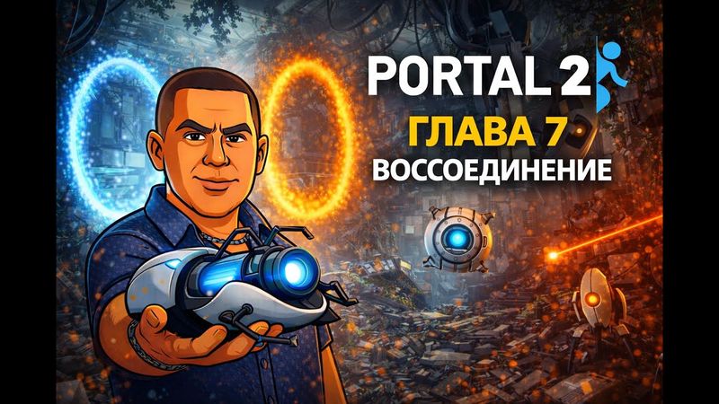 Portal 2 | Глава 7: Воссоединение с GLaDOS и возвращение к тестам