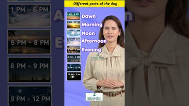 Different times of the day #times #shorts #learnenglish #speakenglish #timemanagement