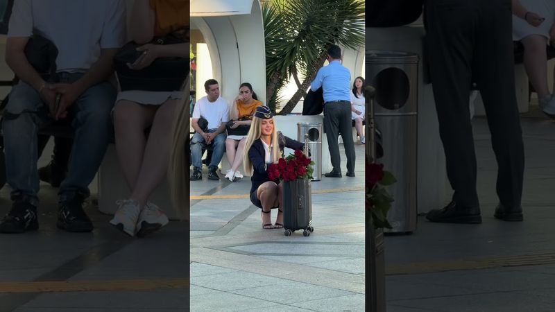 #stewardesslife #cabincrewjobs #fashionevent #fashionshow #airport