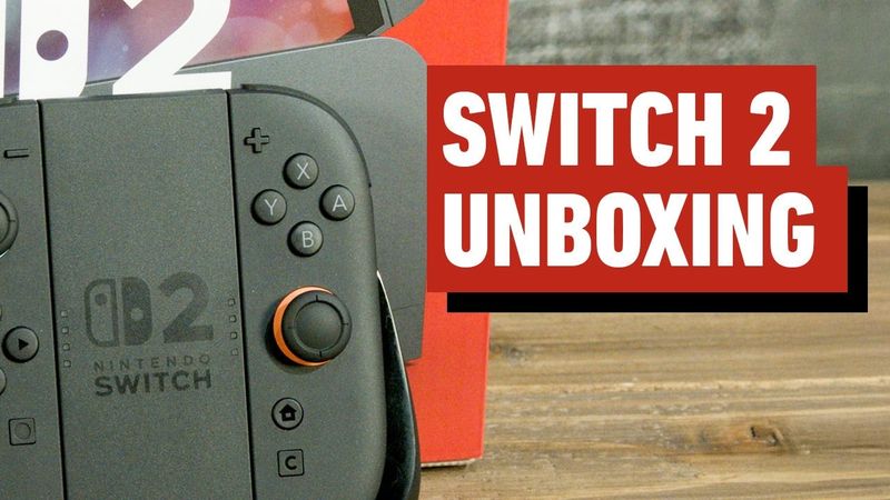 Nintendo Switch 2 Unboxing