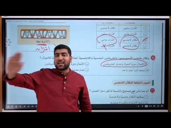 حل اسئلة كتاب الامتحان