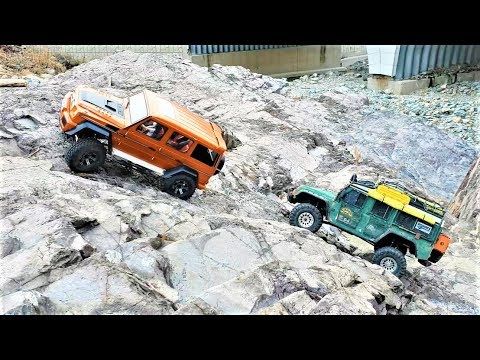 RC카 TRX4 Defender & MST CFX-W Benz G-Class