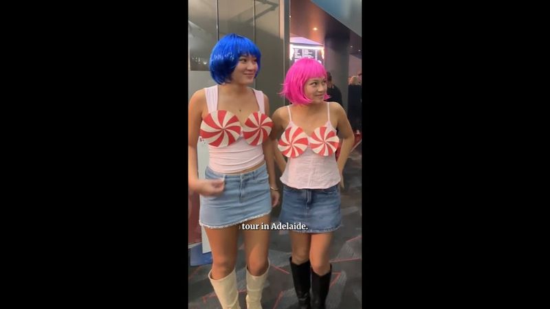 Katy Perry fans show off their costumes for her Lifetimes tour