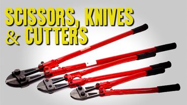 HAND TOOLS 3 | SCISSORS,  KNIVES AND CUTTERS