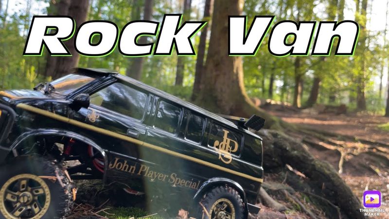 FTX Rock Van  John players special kit build 1/18 Hobby Plus cr18p Evo Trail Crawler A-Team Utah