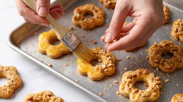 Argolinhas de amendoim: biscoitos quebradiços e aromáticos | Caixa de Natal