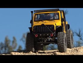 Jeep Wrangler 4x4 Scale 1/10 Trail Video, RC CRAWLER