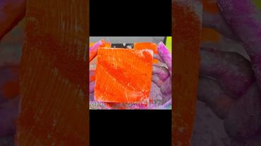 Coral 🪸 Blocks #oddlysatisfying #satisfying #crushingtime #relax #slime #dusty #viralvideo #chalk