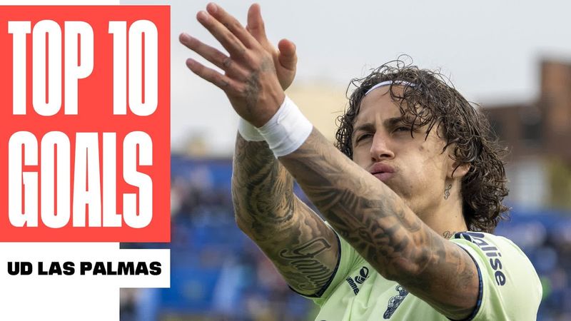 ¡Los 10 MEJORES GOLES de la UD LAS PALMAS!