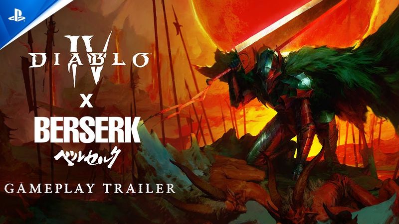 Diablo IV x Berserk - Gameplay Trailer | PS5 & PS4 Games