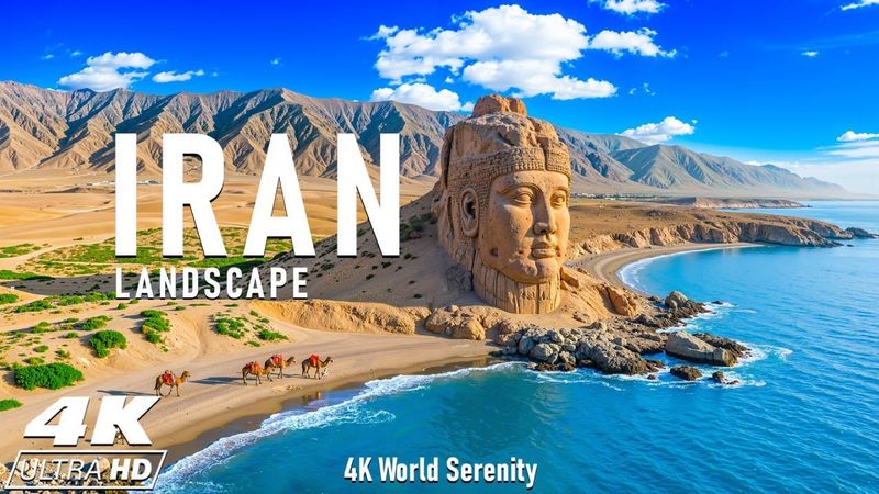 Iran 4K Ultra HD • Stunning Footage Iran, Scenic Relaxation Film with Calming Music