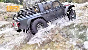 RC Car SCX10 III Jeep JT Gladiator Valley Rock Crawling 뉴지프 글래디에이터