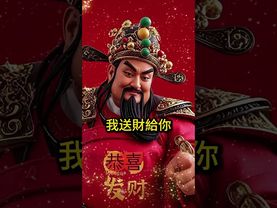 【財神送財】初一送財，財神送財，你接不接，**接了＋轉發，好運一路來！**💰🍀 #財神送財 #六月開運 #財運亨通 #接財啦 #好運來了