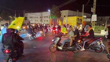 Hezbollah supporters protest Lebanon cabinet decision on group disarmament | AFP