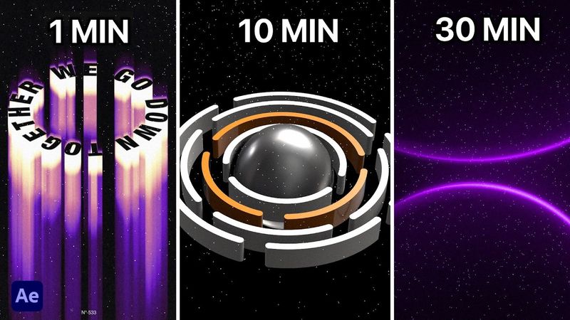 3 Cinematic Backgrounds: 1, 10, 30 Minutes