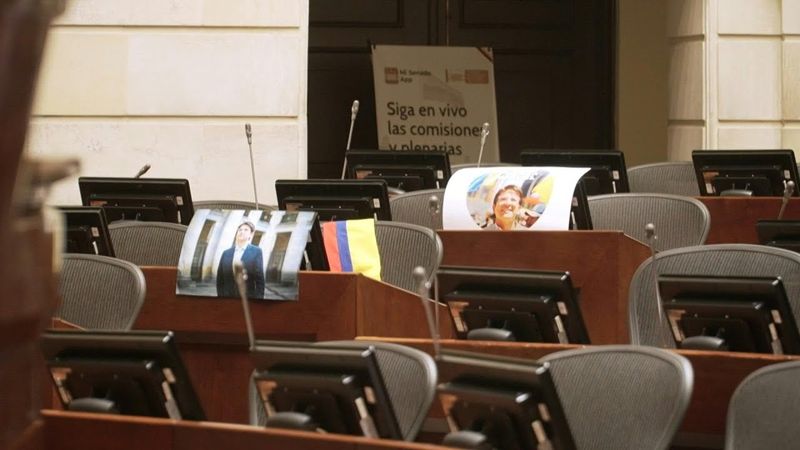 Colombian Congress prepares for arrival of body of presidential candidate after death | AFP