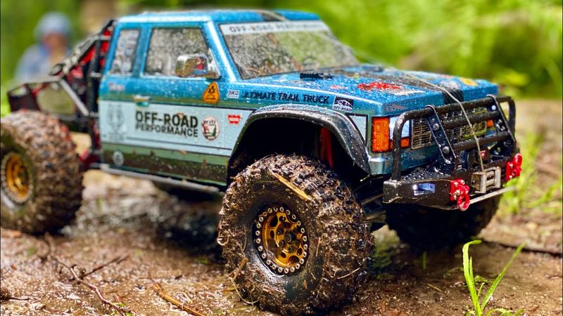 RC MUD OFF road CARs performance. TRAXXAS, AXIAL - CRAWLING Extreme Challenge! RC EXPEDICE