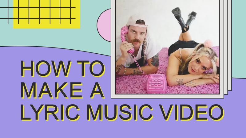 How to Make a Lyric Video | Motion Graphics and Editing Tutorial