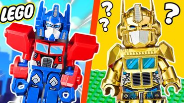 I built EVERY TRANSFORMERS AUTOBOT in LEGO...