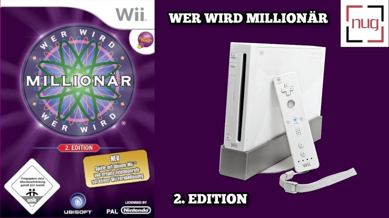 Wer wird Millionär (2. Edition) | Nintendo Wii [2008] | Quiz Series #50 | Gameplay [DE/Deutsch]