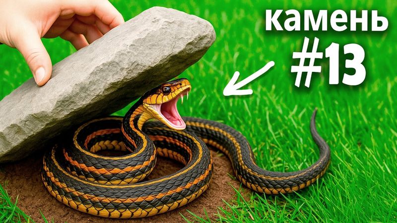 Я ПЕРЕВЕРНУЛ 100 КАМНЕЙ В ЛЕСУ, И ВОТ ЧТО Я НАШЕЛ..