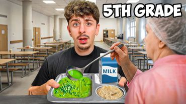I Ate School Lunch From Every Grade For 24 Hours